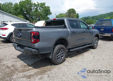 2024 Ford Ranger Xlt из США, поврежденный, VIN 1FTER4HH3RLE16911